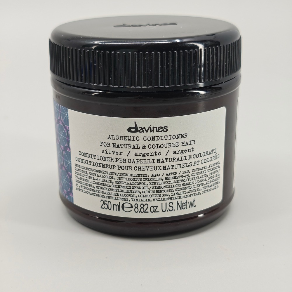 Davines Alchemic Conditioner Silver Natural Colored Hair 250ml 8.82oz Italy NEW